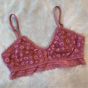 Victoria’s Secret Floral Lace Bralette